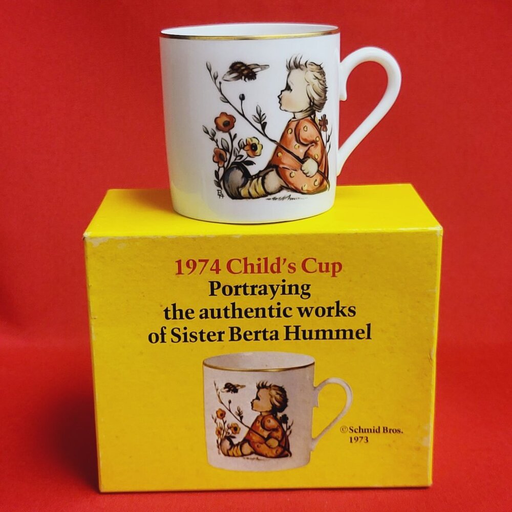 Schmid Berta Hummel Childs Cup Second in a Series 1975 Annual  Collector Cup